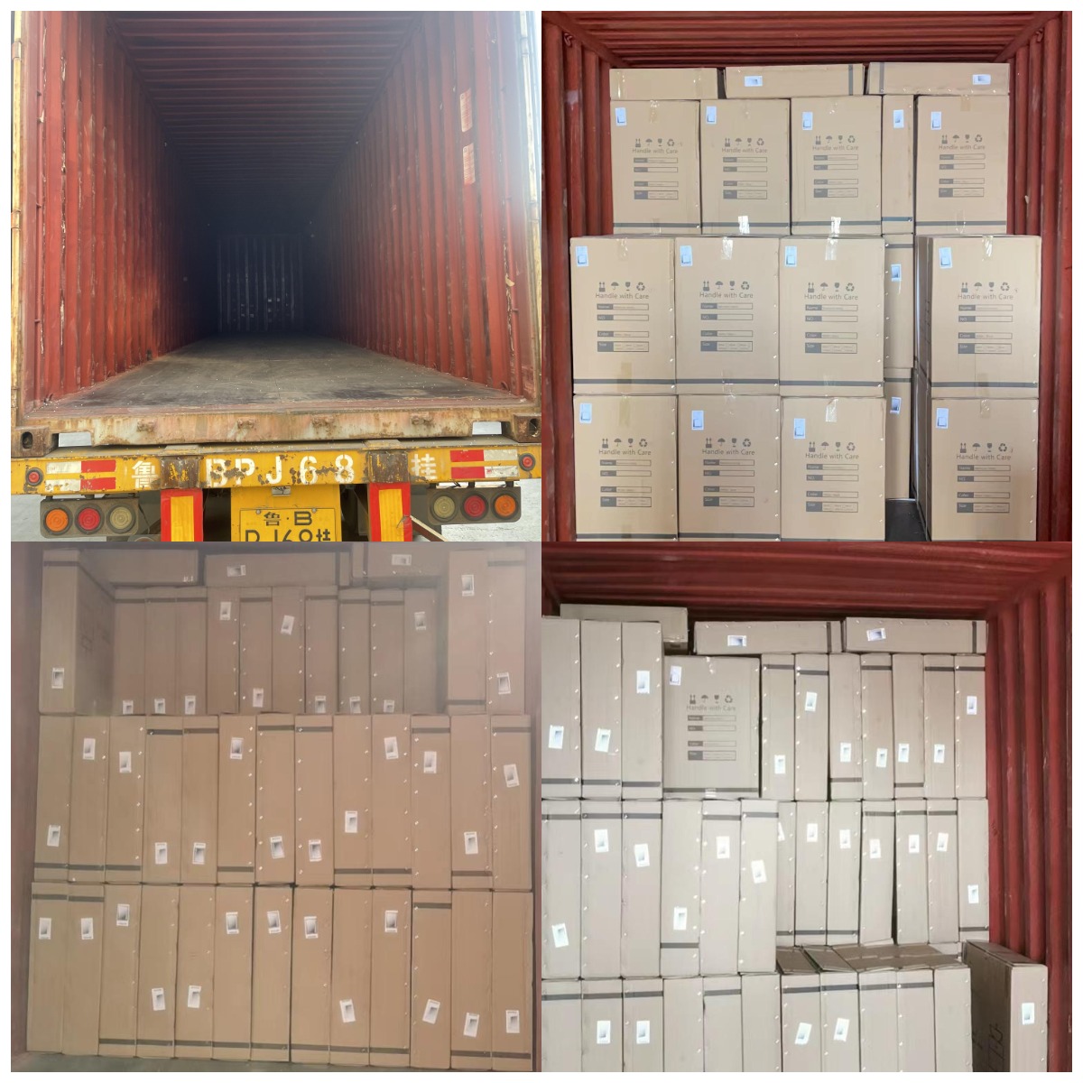 Loading container